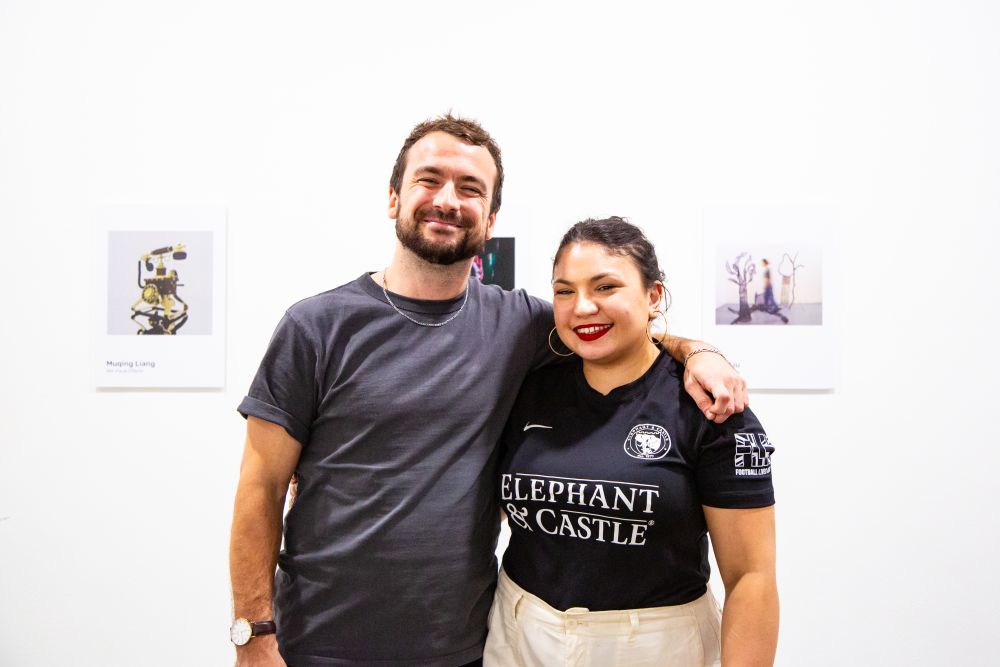 SU and Post-Grad Community staff in the gallery area