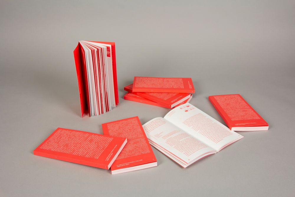 'A Line Which Forms A Volume 2' publication by MA Graphic Media Design students at London College of Communication.