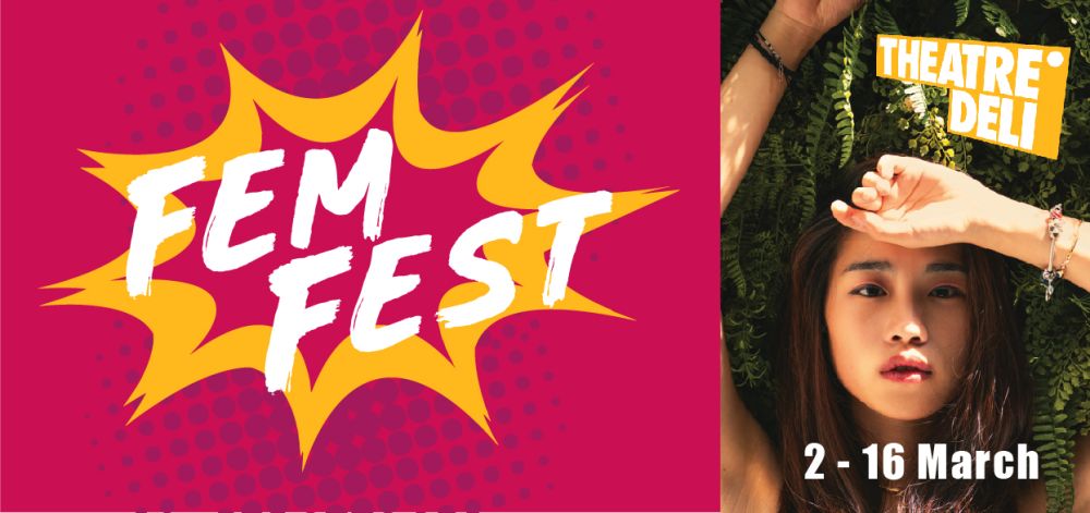 Example of designed banner for Theatre Deli
