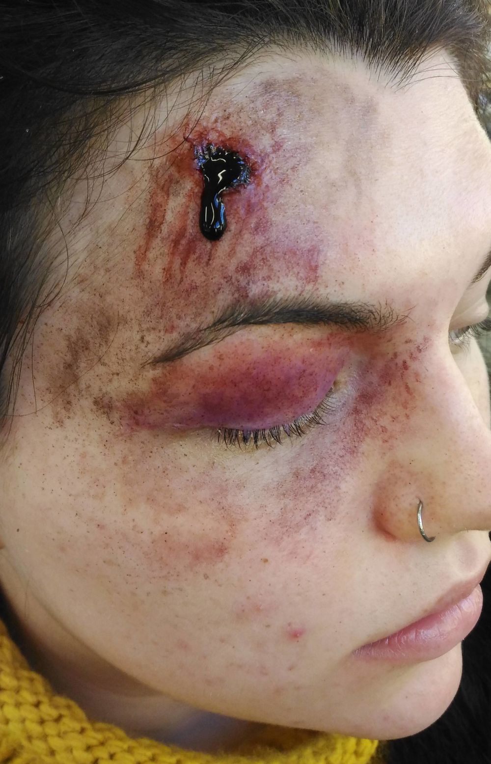 Livia Toso Student Work - Gunshot Wound