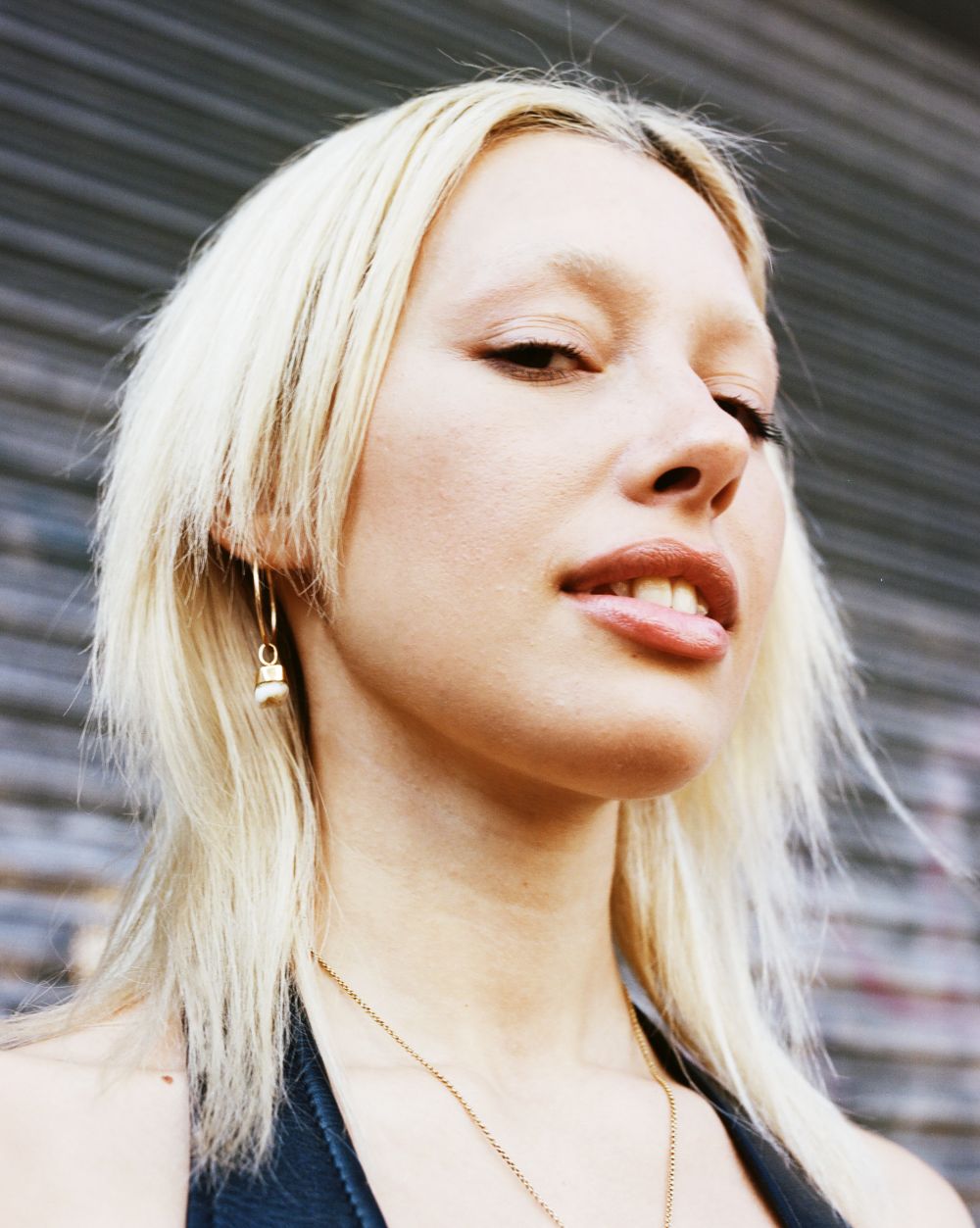 Close up portrait shot of a young woman