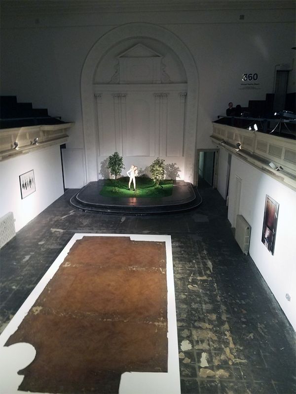 Parquet, Room nr. 25, Third Floor, Obermühle (Ahnerhaus), Heidi Bucher, 1980 Zabludowicz collection, London, 2019. Courtesy Zabludowicz Collection Photo by Jane Ross.