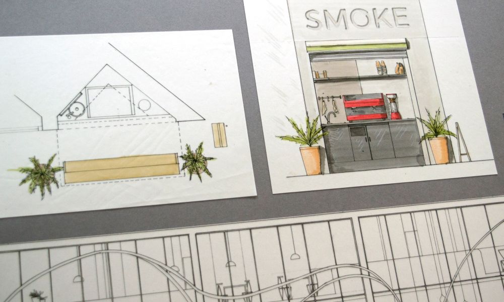 Jo Sampson talks about studying Interior Design - Module One, Two and Three