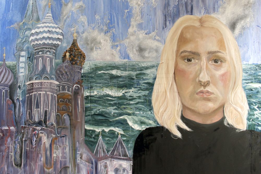 Elisa's painting.