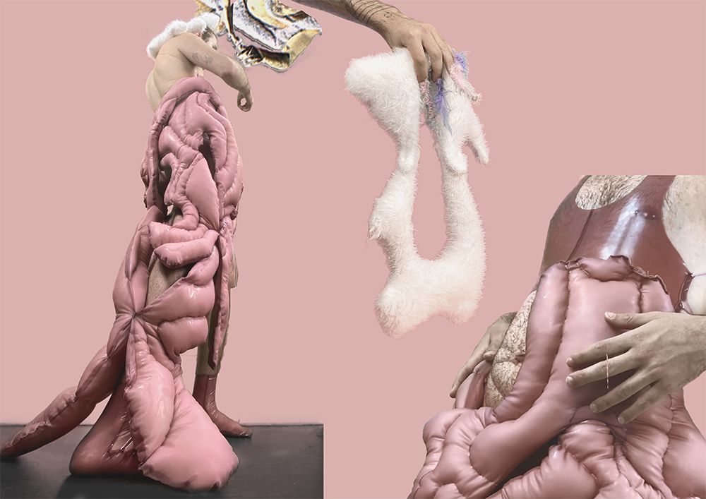 Stephanie Uhart's BA work, examples of a look.