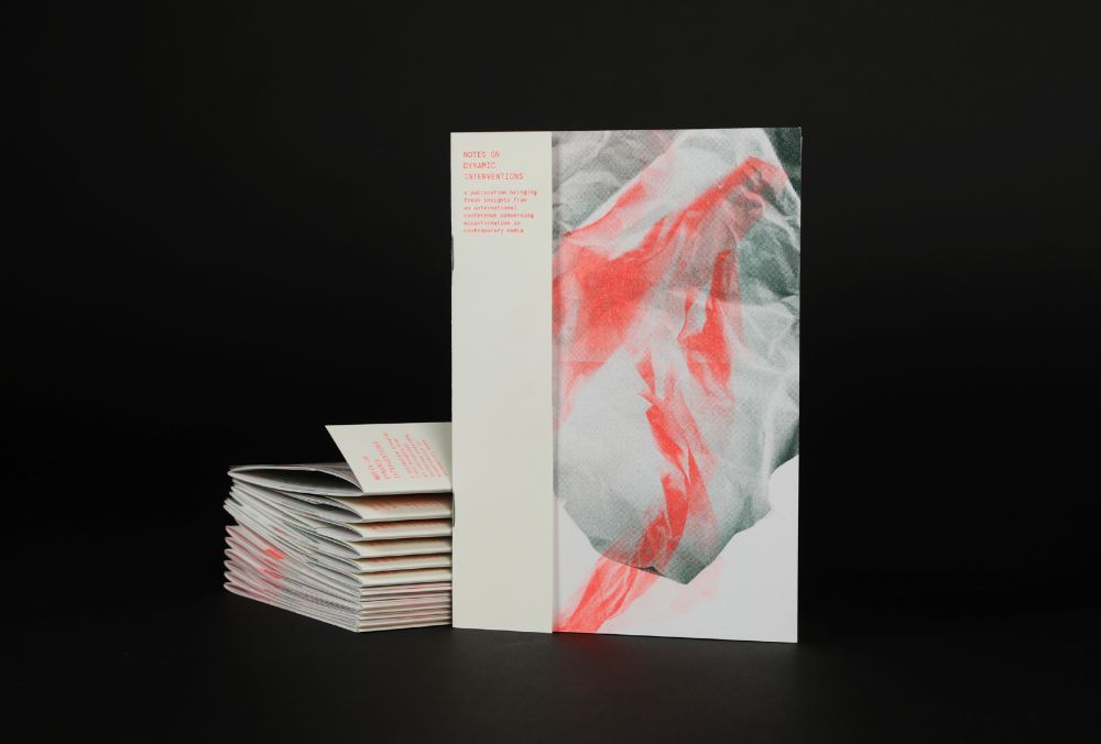 photograph of stacked publication