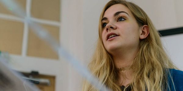 Natasha Parker-Edwards presents at the conference