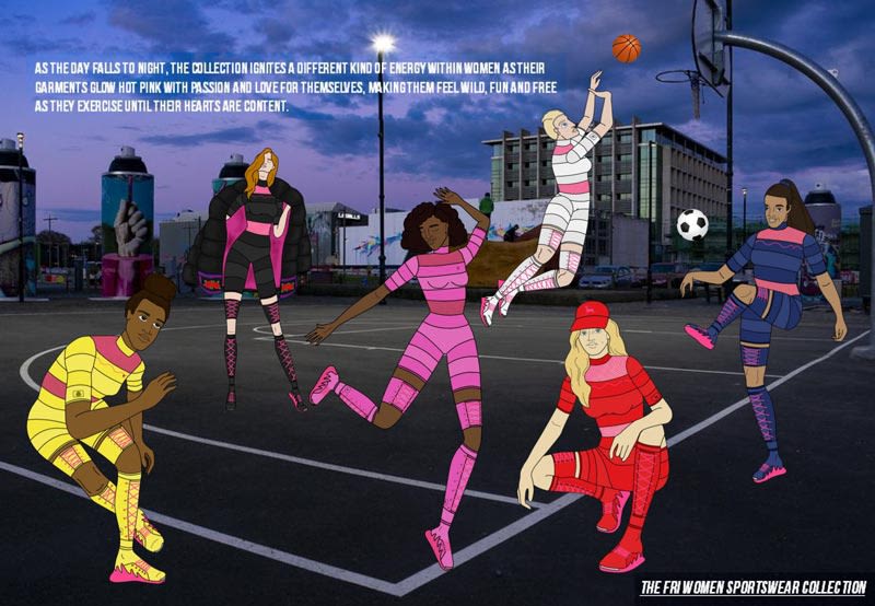 Keren's submission showing clothing line in action.