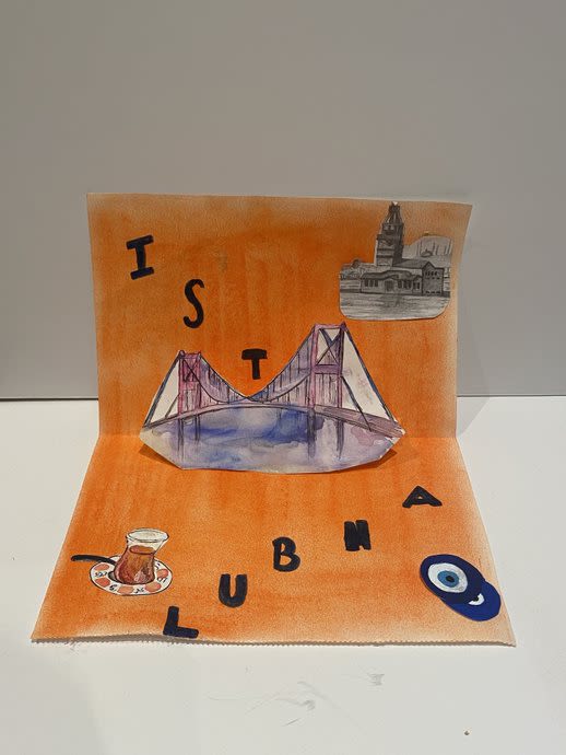Student artwork by Verda Modoglu 