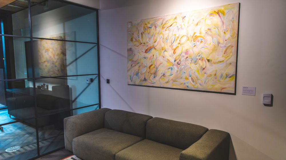 Painting commissioned by Universal Music