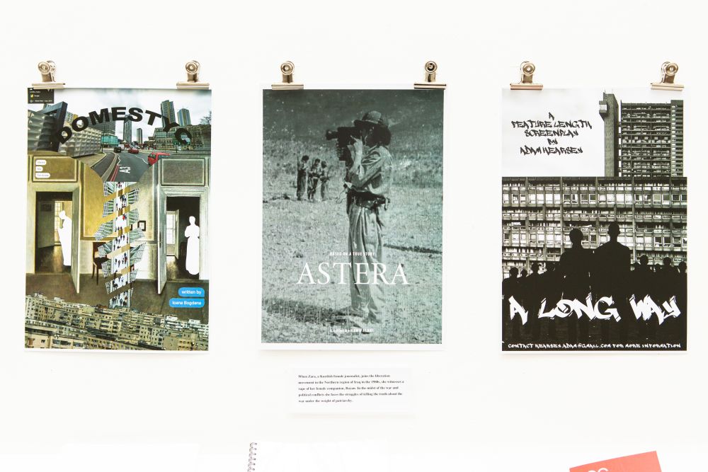 Three posters for film and television productions. 