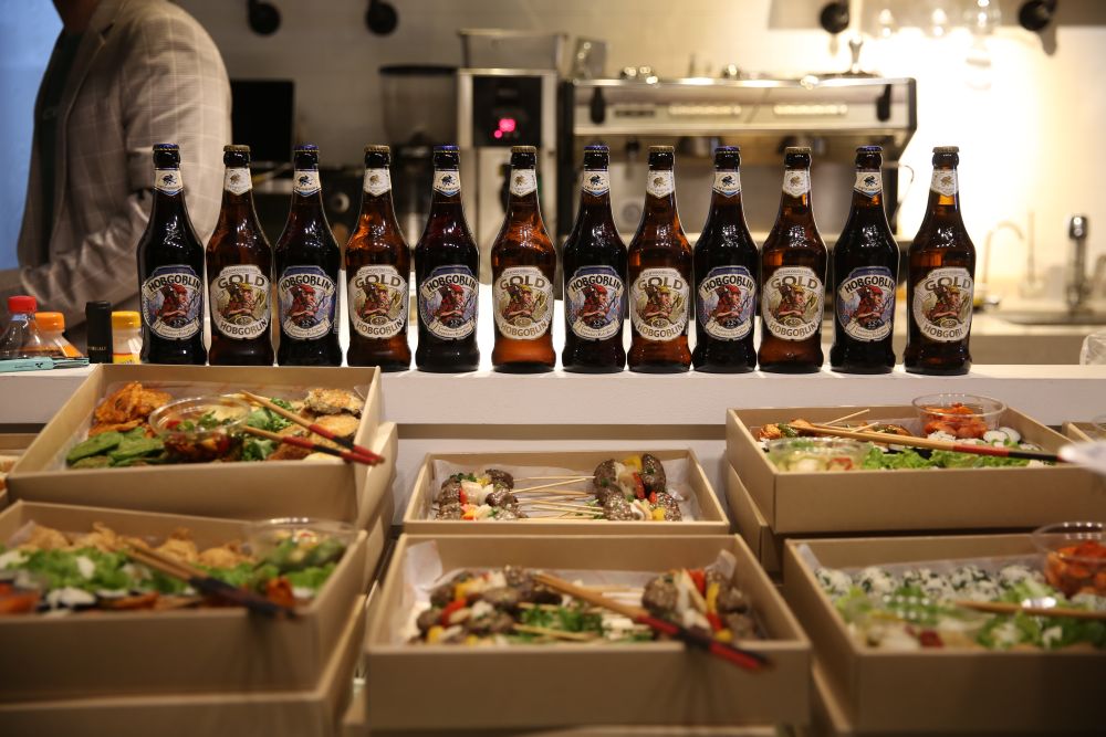 Catering for the event