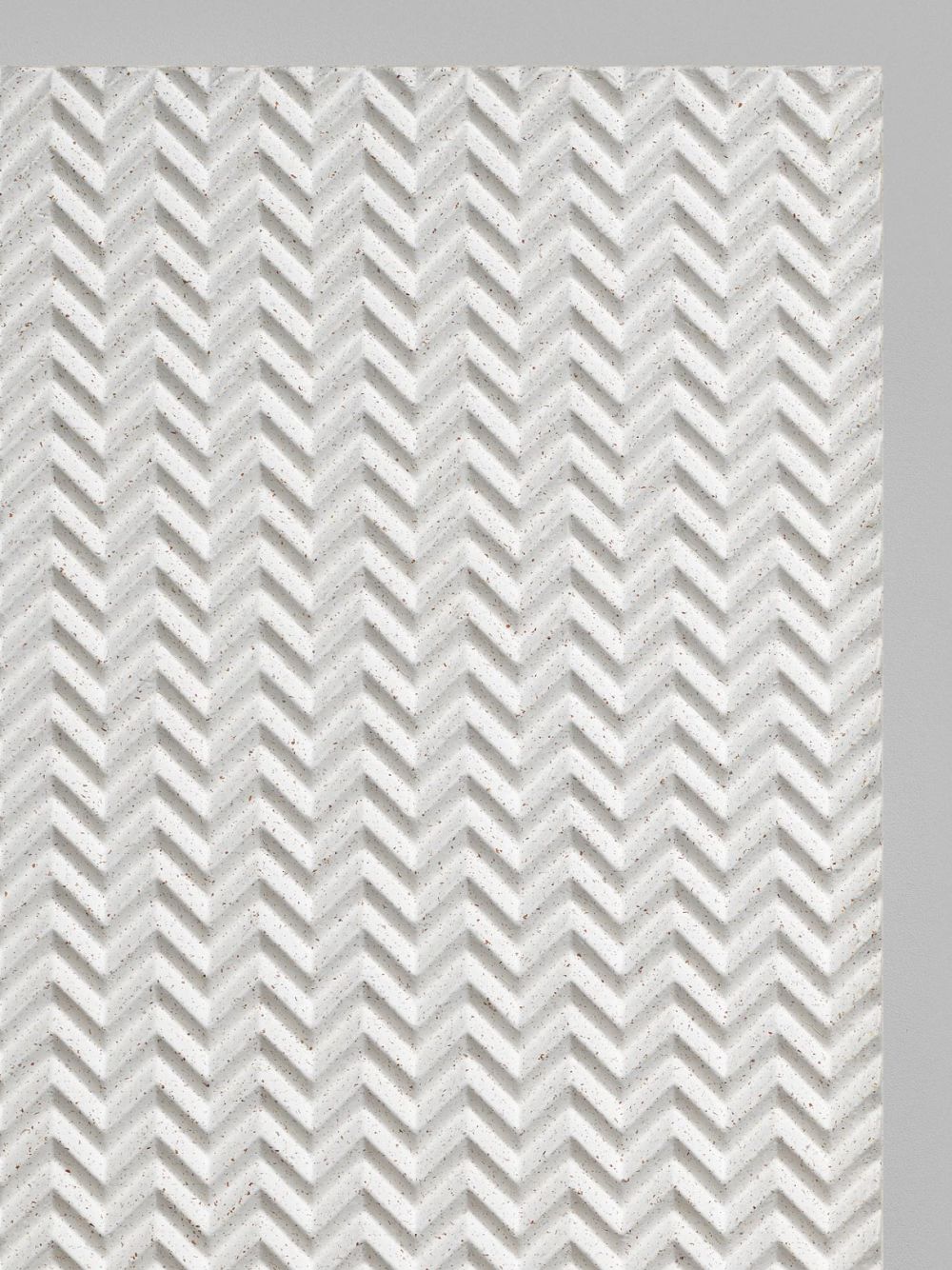Pale, patterned panel