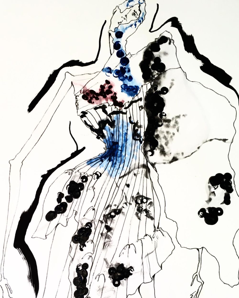Fashion Illustration in Ink 