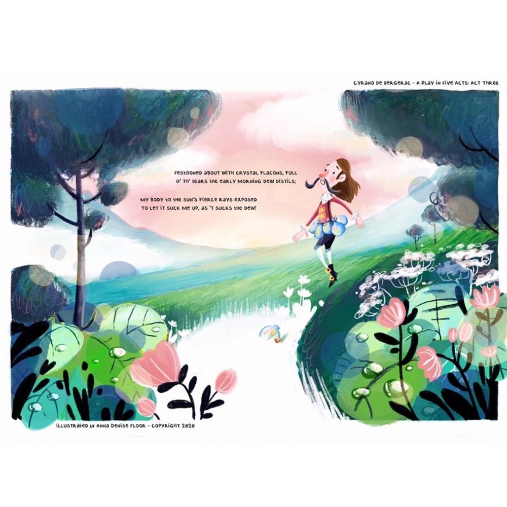 Anna's book illustrations.