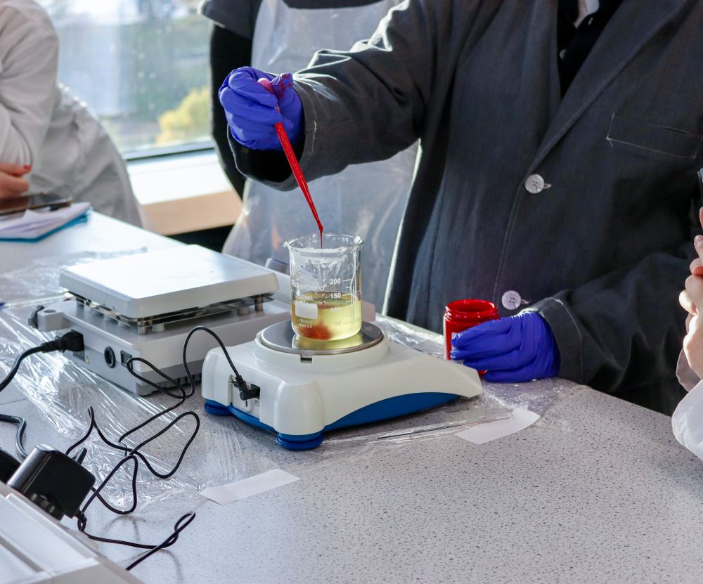 MSc Cosmetic Science facilities and workshops.