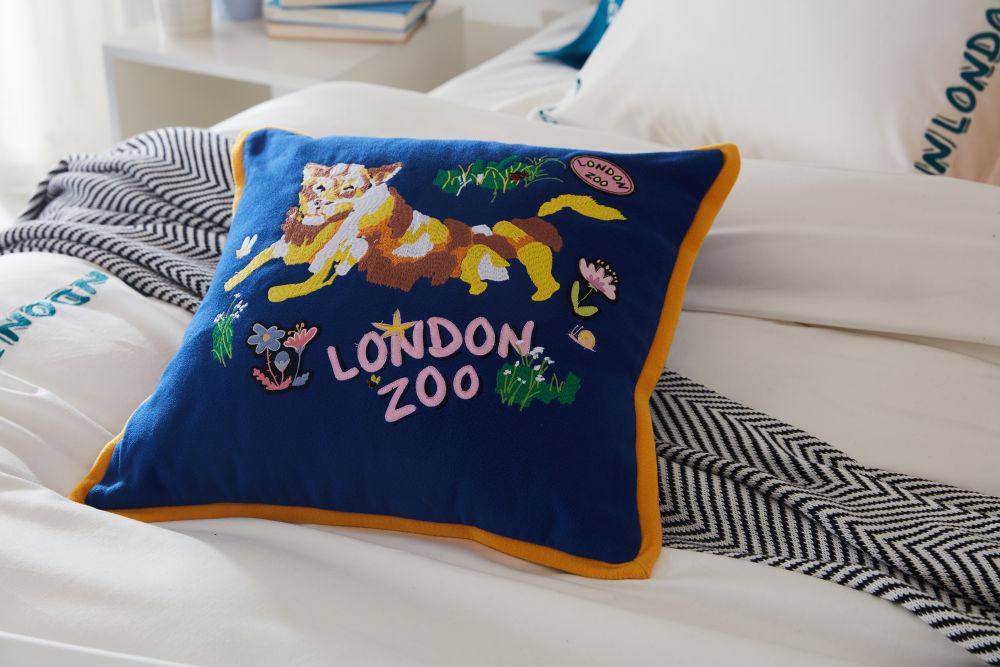 Bedding design by Emily Short, BA Textile Design; Print Pathway