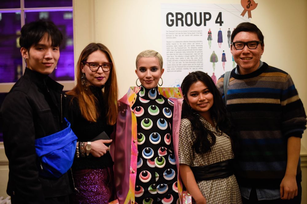 colourful garments inspired by the powerpuff girls and student winners