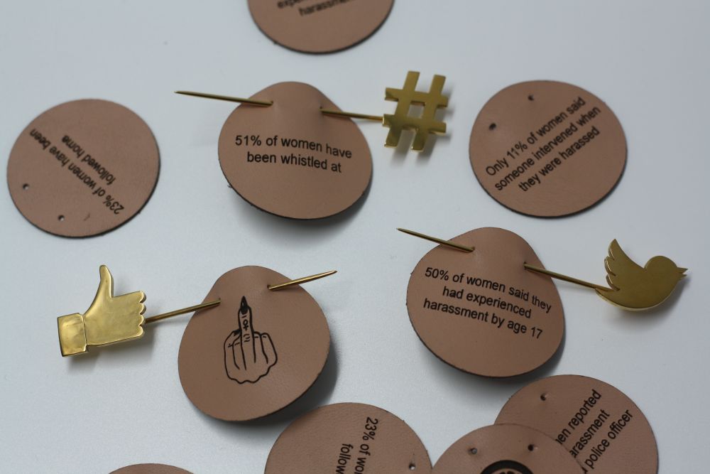 Image of handmade badges