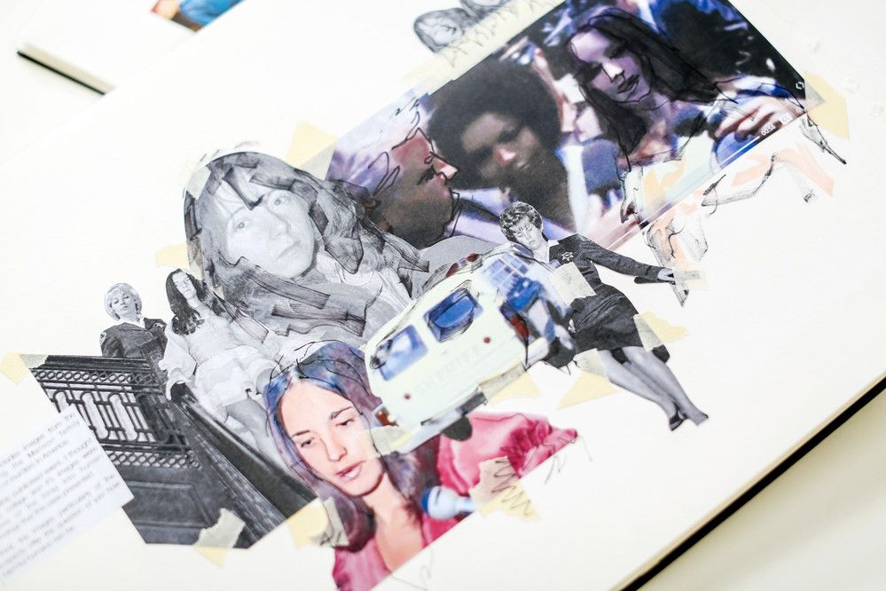 Fashion illustration and photography images