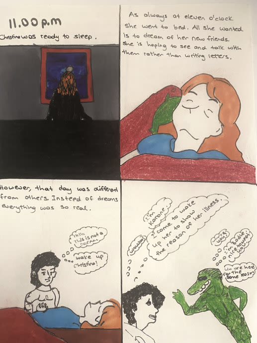 Student artwork by Verda Modoglu 