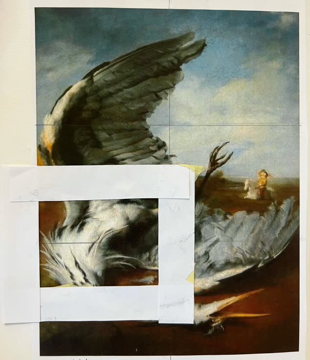 Student artwork by Liva Majore