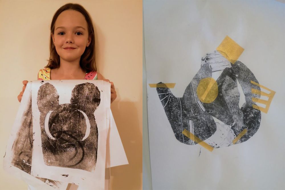 Student artwork by Ellie Wynde