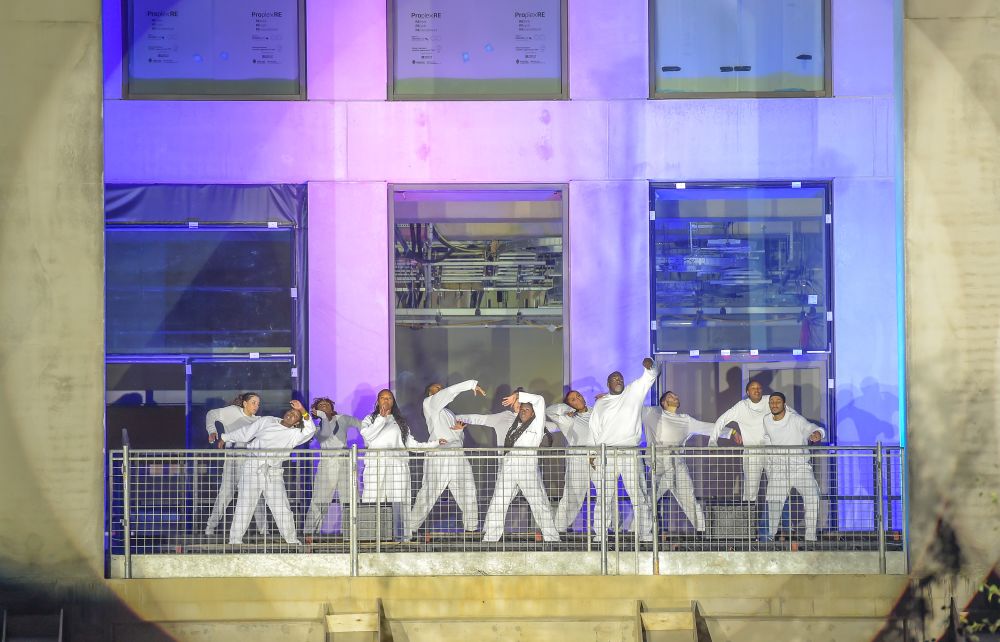 East Bank Creative Programme: 'Dystopia to Utopia: Reimagining our Future'. Antony Jones, Getty. Image courtesy East Bank partners.