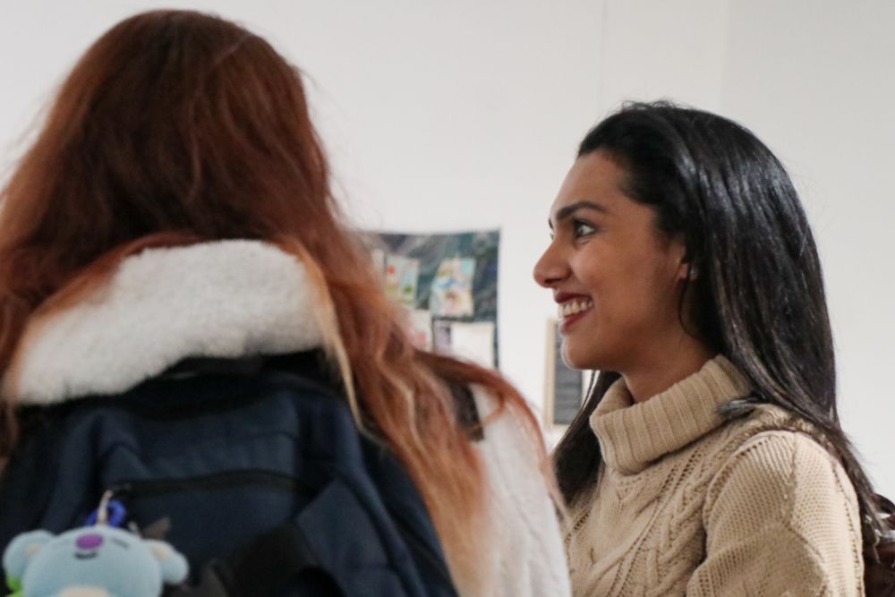 Guests at SURGE 2 exhibition