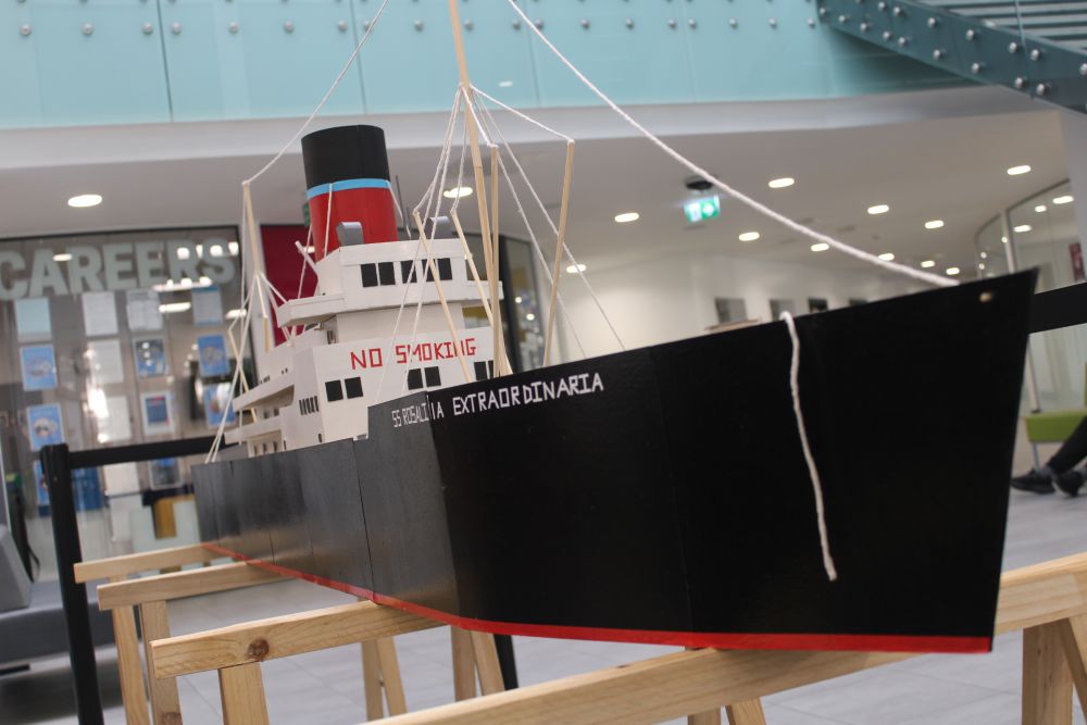 3D model of a ship