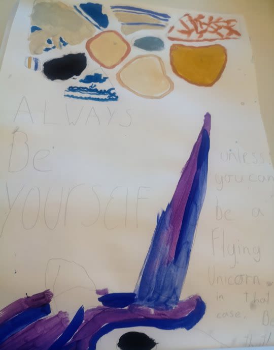 Student artwork by Ellie Wynde