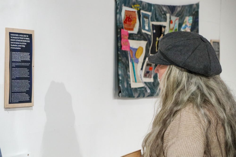 Guests at SURGE 2 exhibition