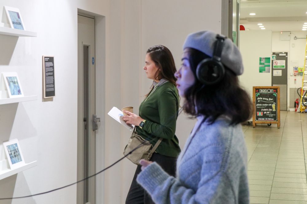 Guests at SURGE 2 exhibition