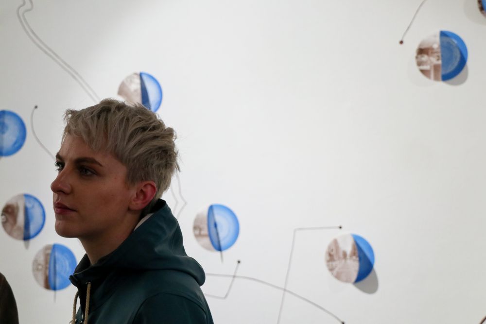 Guests at SURGE 2 exhibition