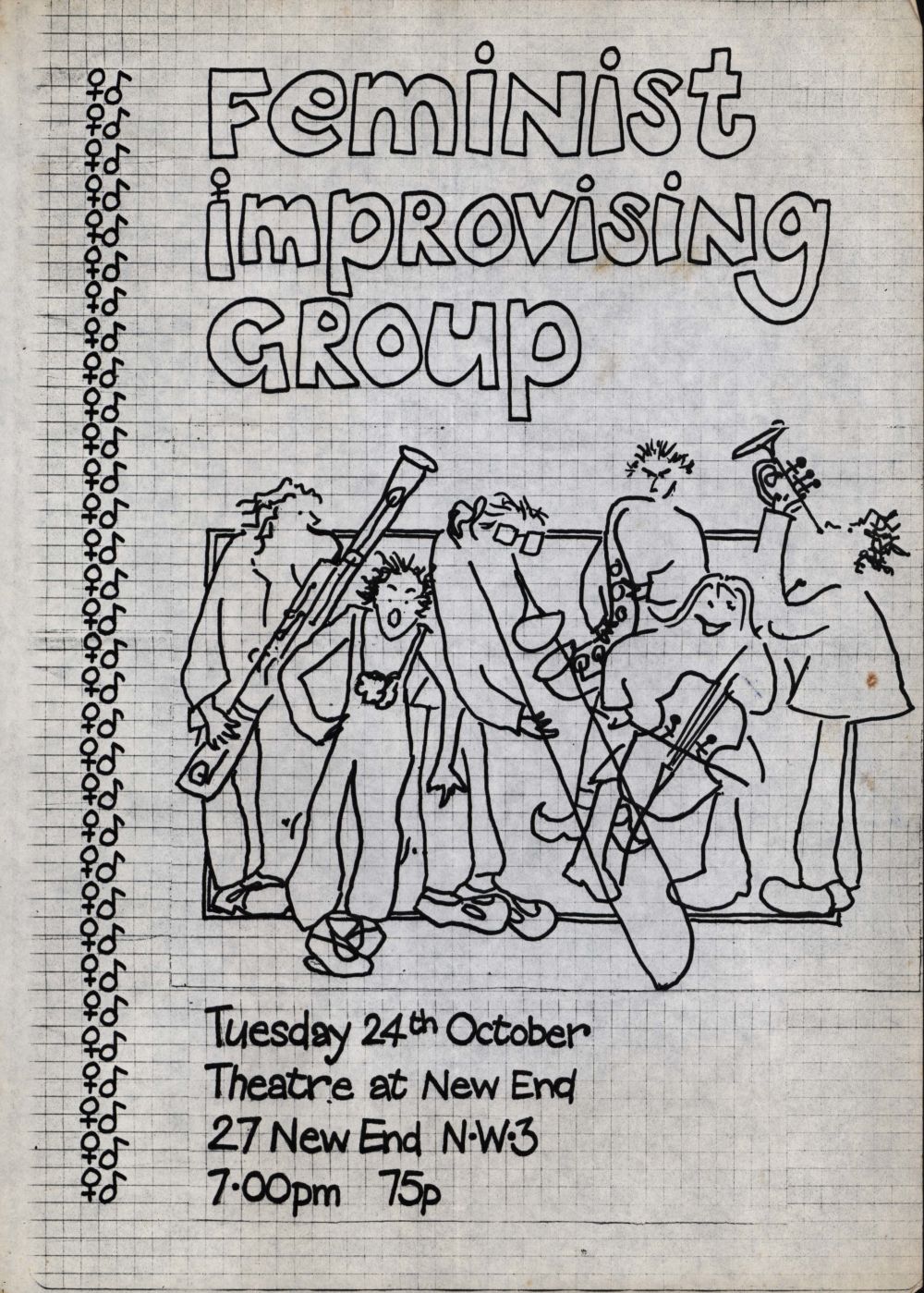 Lindsay Cooper Archive, Feminist Improvising Group drawing