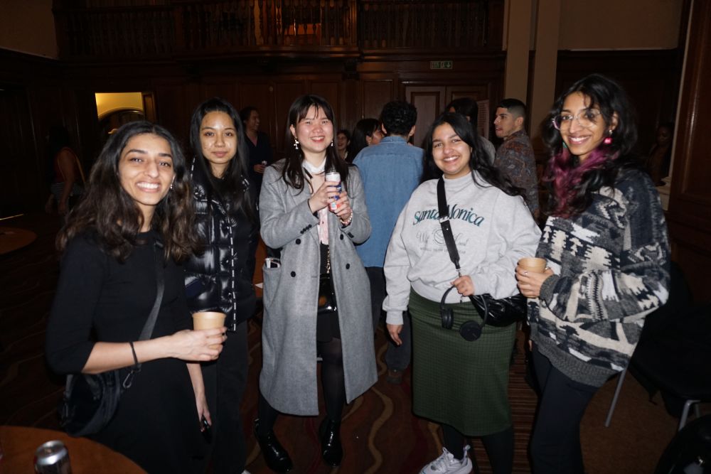 a group of students posing for a photograph