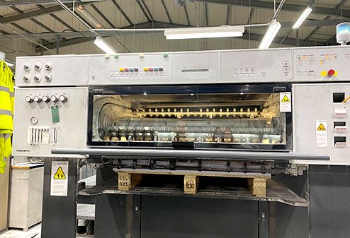 Machinery at printers