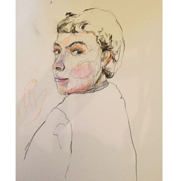 Dominique Flaksberg_self portrait