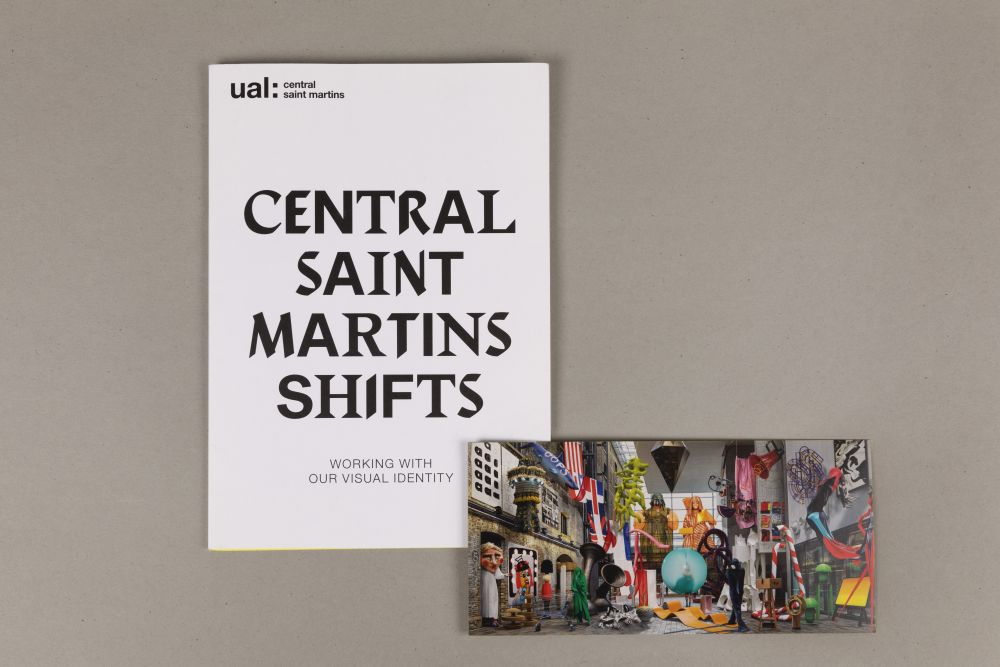 Poster example for Central Saint Martins