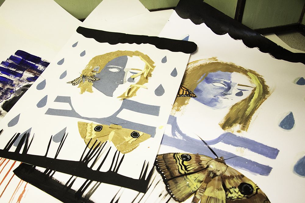 Art and Design Residential Summer School for 13 to 16 Year Olds student work