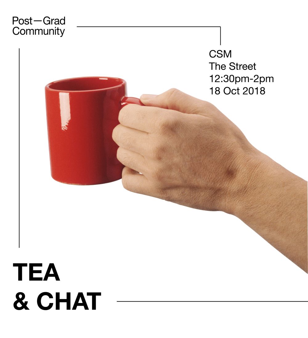 hand and tea mug photo