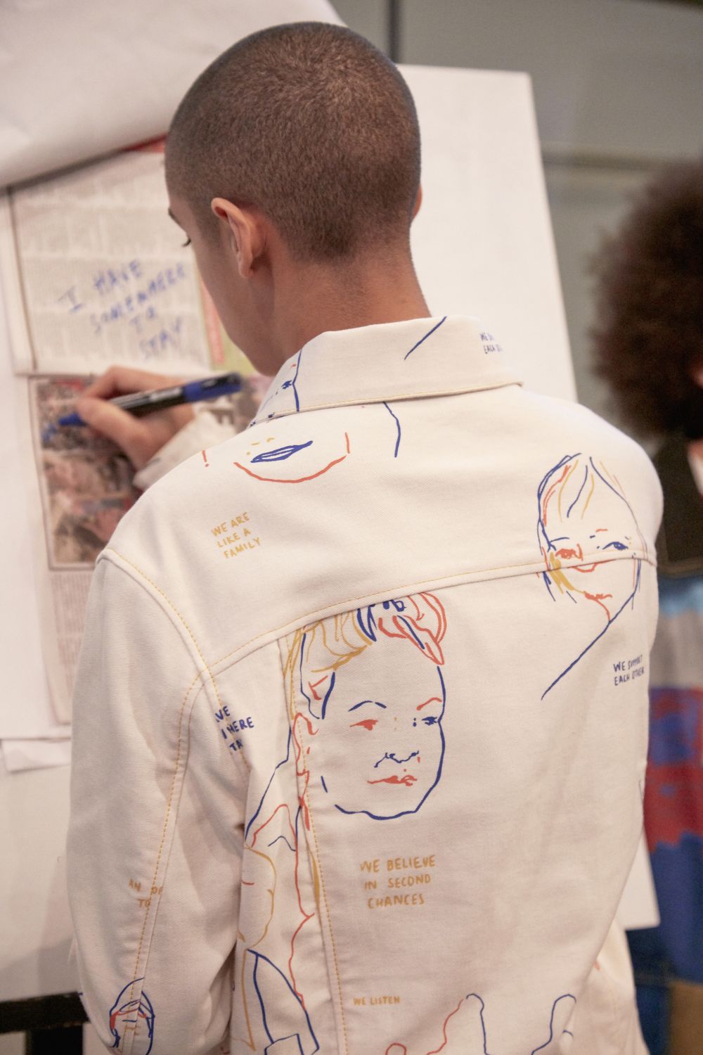 'Adelaide House' AW19 by Bethany Williams. Photography: Amber Grace Dixon