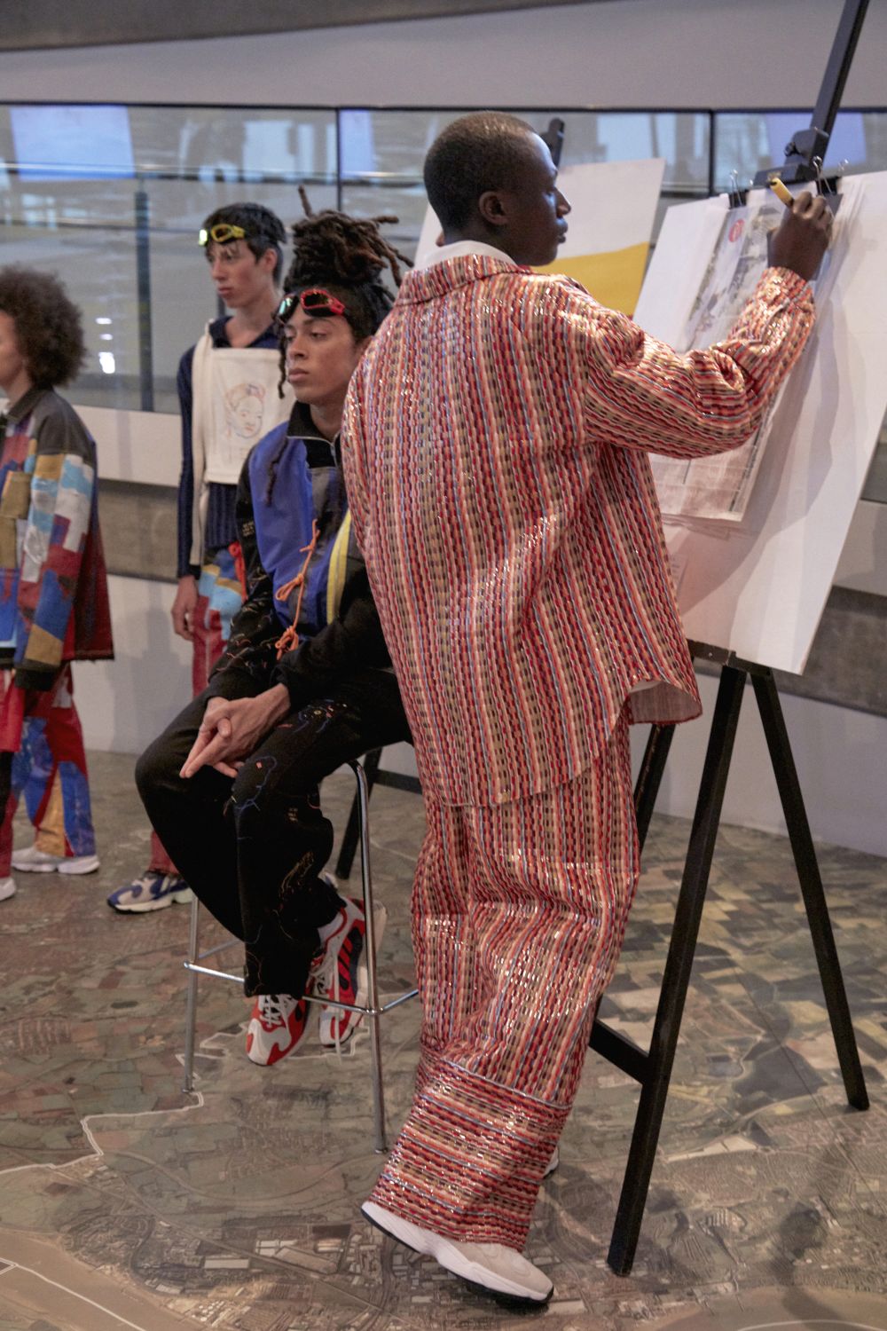 'Adelaide House' AW19 by Bethany Williams. Photography: Amber Grace Dixon