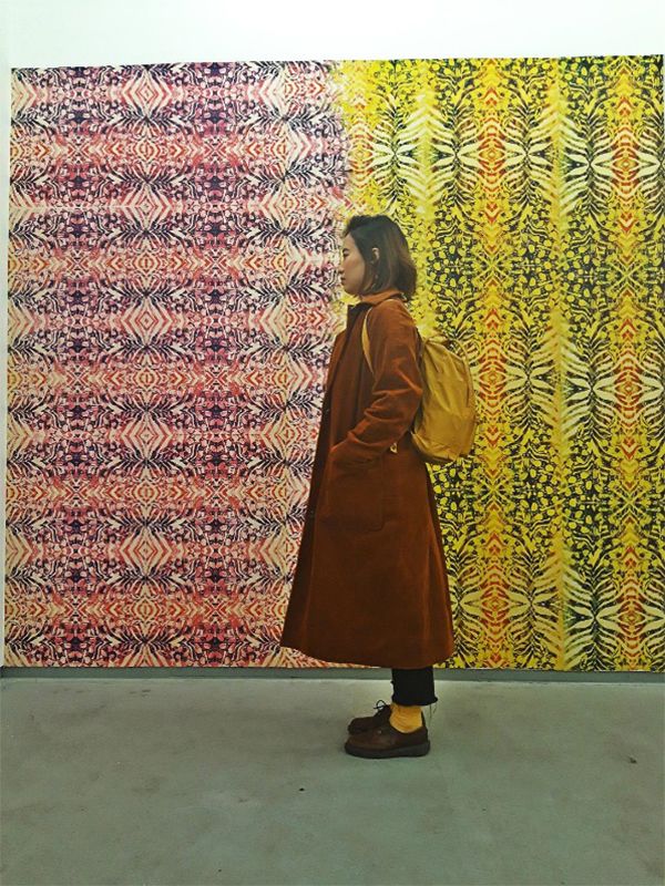 Yellow Snake Wallpaper, Jonas Ranson, 2012, photo courtesy of Virginia, Mari & Mila