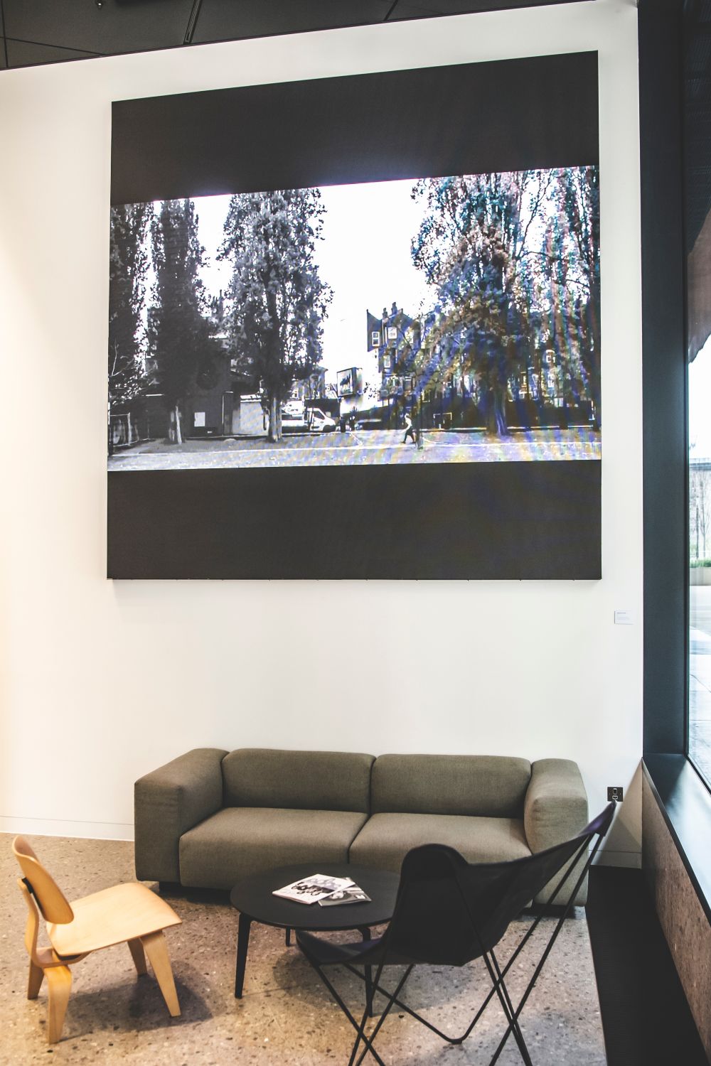 A video installation created for Universal Music's new Pancras Square offices