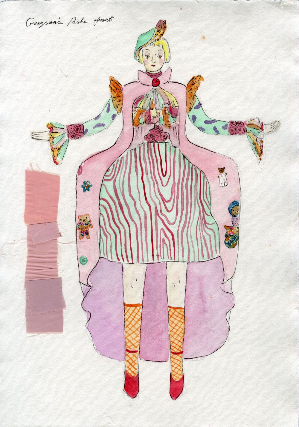 Students' designs for Grayson's Robes competition 2023