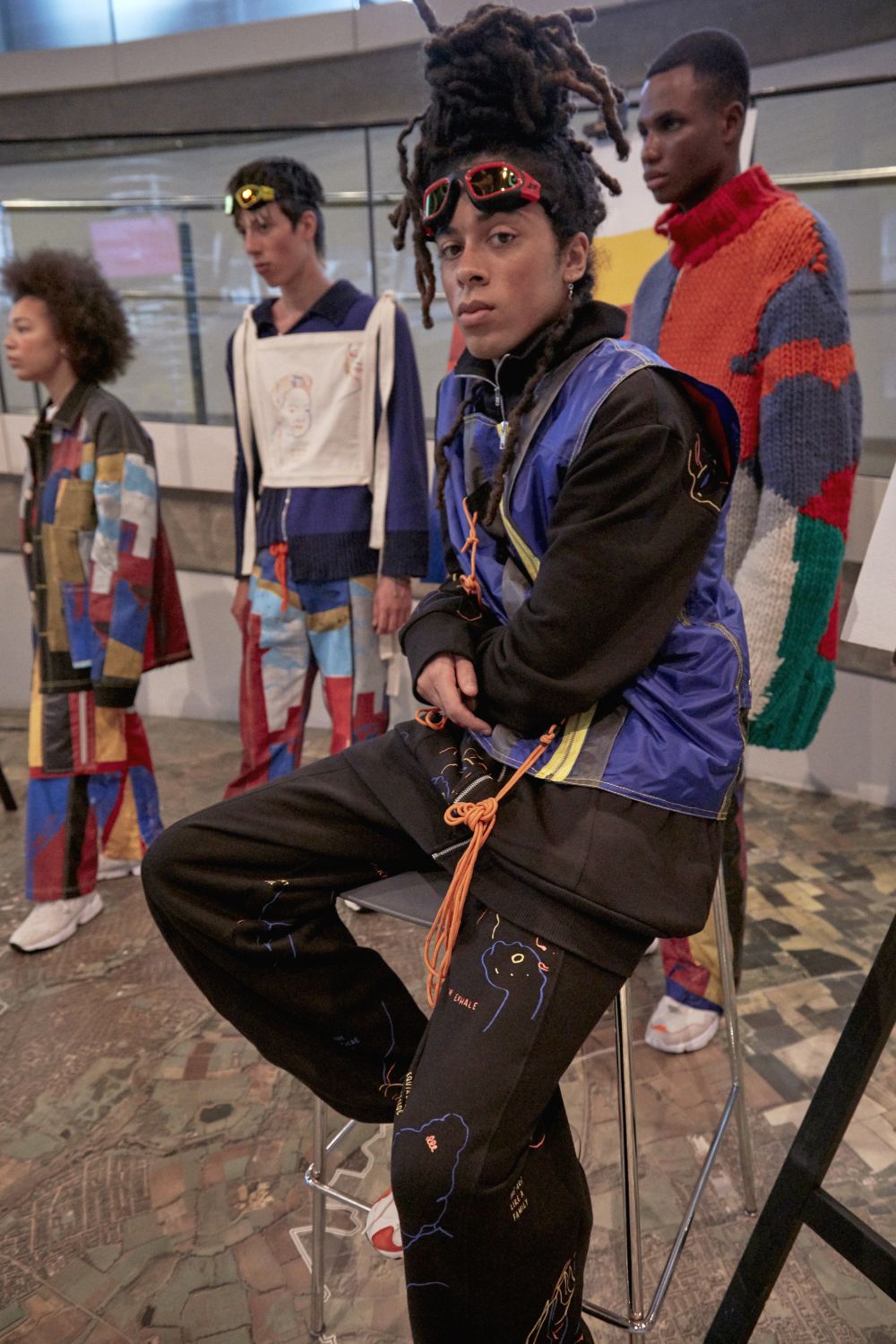 'Adelaide House' AW19 by Bethany Williams. Photography: Amber Grace Dixon