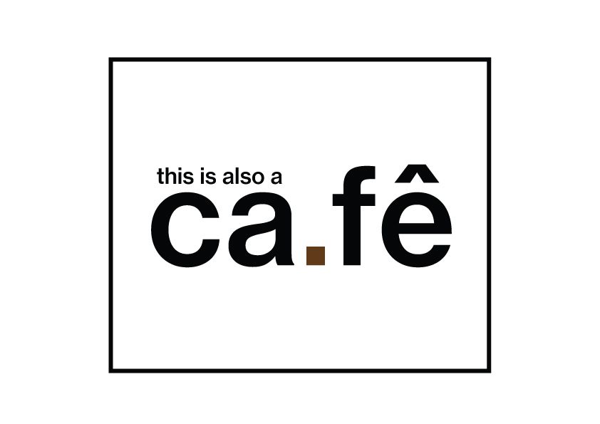 Felipe Blasca's final cafe logo, text based.