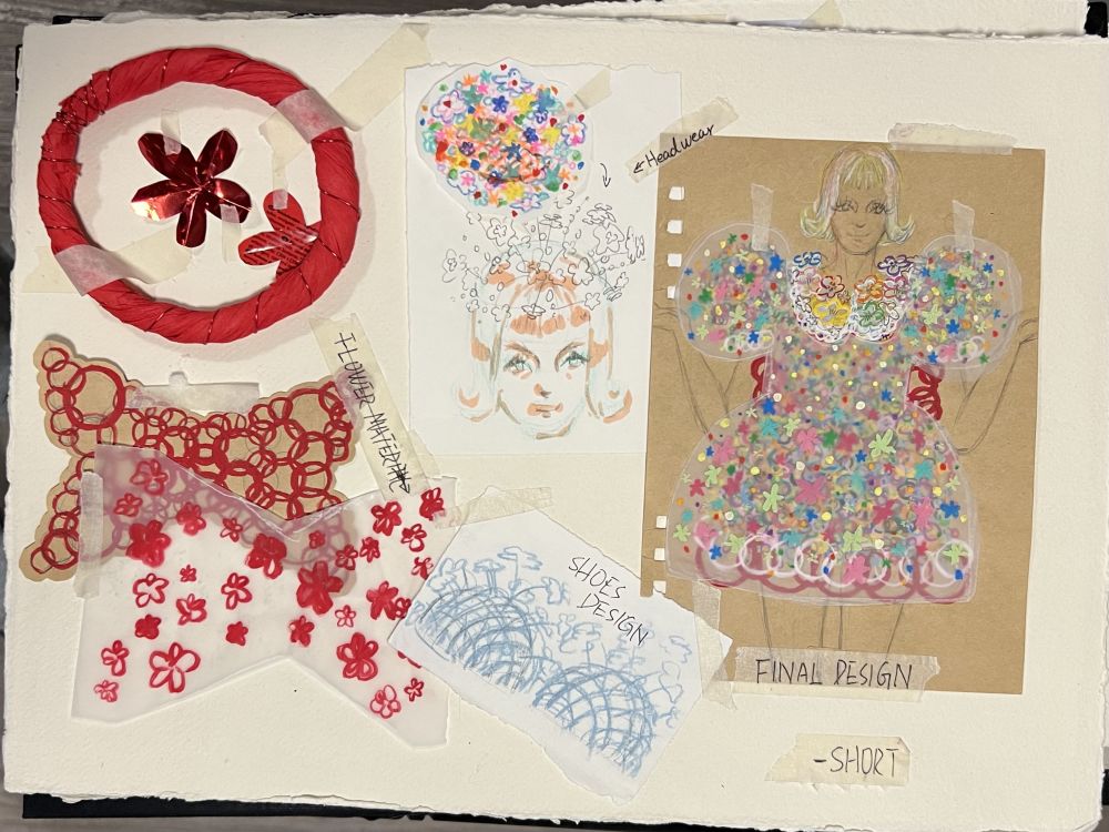 Students' designs for Grayson's Robes competition 2023