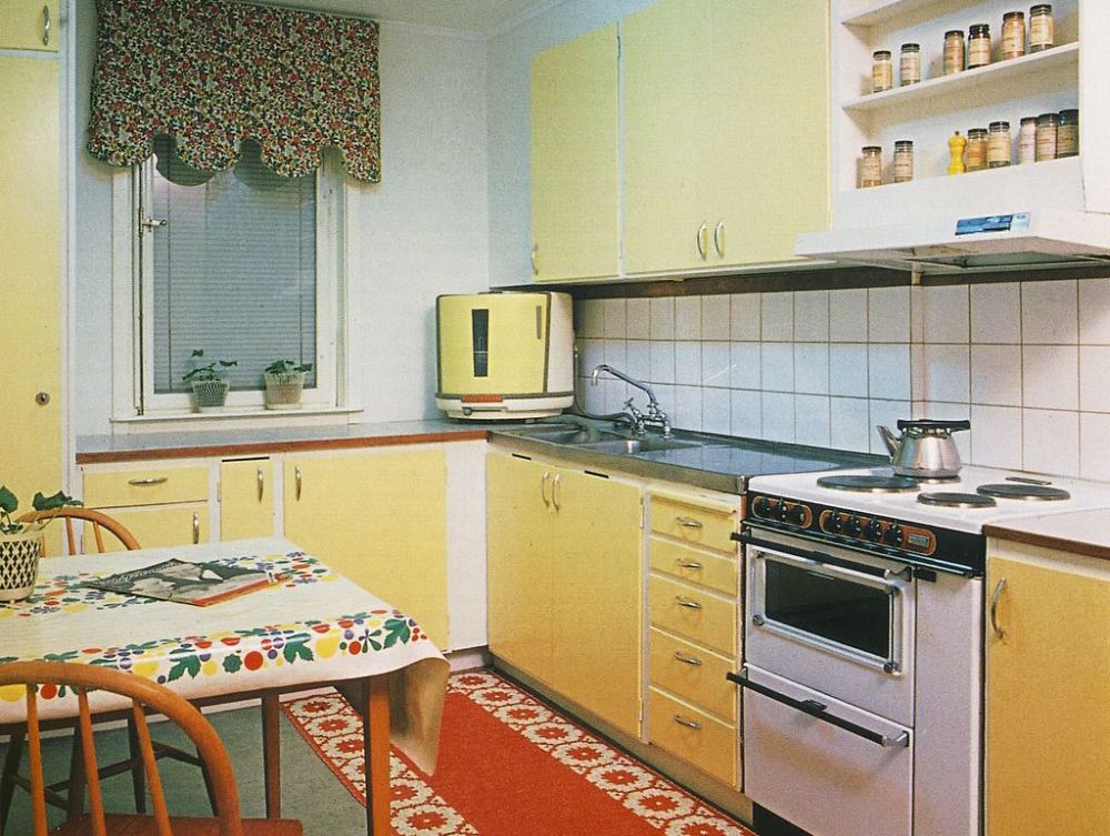 1950s kitchen image